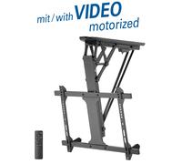 Motorized & folding suspension bracket for lcd monitor for screens 32?