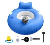 Motorized Pool Float Chair, Inflatable Water Lounger 39.76 Inches When inflated, Battery-Powered Swimming Mattress, Comfortable for Men Women River Beach Lake Summer Outdoor Relaxation