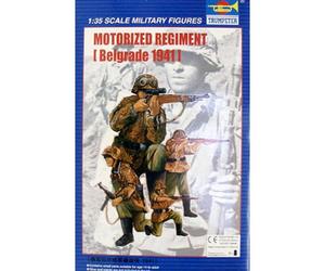 Motorized Regimiento (Belgrado 1941) Maqueta Figura