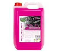 Motorkit MTK Anticongelante Refrigerante Rosa 5 L, -4°C, Uso Directo, 10%, 100% Etilenglicol Puro, Protección del Motor Frente a la Congelación y el Sobrecalentamiento