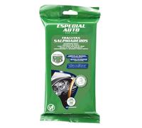 Motorkit, Toallitas de Tejido Biodegradable para Salpicaderos de Coche Acabado Mate MTK 30 uds.