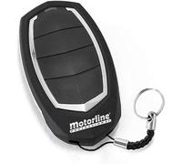 Motorline Falk RCM - Transmisor manual (4 canales, 433,92 MHz, color negro)