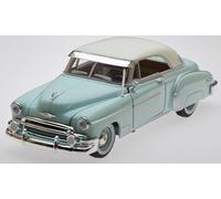 Motormax Chevrolet Chevy Bel Air Coupe Verde 1950 Coche Oldtimer Audi 1/24 Modelo Coche