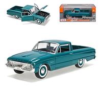 Motormax Ford Ranchero Pick-Up 1960 1/24 Modelo de coche con matrícula individual