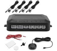 MotorMinds Asistente de aparcamiento trasero, sensor de aparcamiento, kit de advertencia de sonido, indicador de prueba, sistema de muestra, 12 V, sensor de aparcamiento para coche