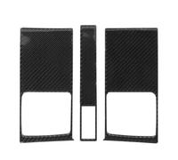 MotorMinds Consola de Fibra de Carbono, embellecedor de ventilación de Aire, Accesorios de decoración Interior de Coche de Lujo, Elegantes y Brillantes, Aptos para CRV 2007 2