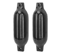 MotorMinds Defensa del barco, 2 unidades bota parachoques guardabarros, PVC inflable Ribbed Marine Dock Bumper Buoys barco parachoques para yates barcos de pesca barcos