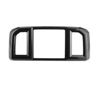 MotorMinds Embellecedor de ventilación trasera, cubierta protectora ABS de estilo de fibra de carbono para 2015 2020, actualización Interior