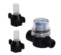 MotorMinds Filtro de Bomba de Agua, Prefiltro de Entrada Transparente, Fácil de Limpiar, Depósito, Caravana, Bombas de Jardín, Sistema Hidráulico Doméstico