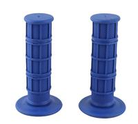 MotorMinds Manejo de la Motocicleta Empuñaduras, 1 par de 22/25 Mm 7/8 "universal de Manillar de la Motocicleta de Silicona (Azul)