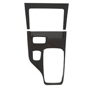 MotorMinds Panel de cambio de marchas elegante ABS control central pegatina reemplazo para LHD 2015 2022 calidad premium material duradero fácil instalación kit 2 pieza