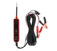 MotorMinds Probador de Circuito Eléctrico de Automóvil de DC6 a 24 V 7A Break Corriente Cortocircuito Protección Circuito de Alimentación Probador de la Sonda para Automotrices (Rojo)