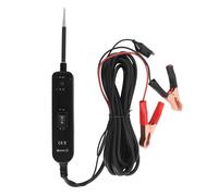 MotorMinds Probador de Circuito Eléctrico de Automóvil de DC6 a 24 V 7A Break Corriente Cortocircuito Protección Circuito de Alimentación Probador de la Sonda para Automotrices (Negro)
