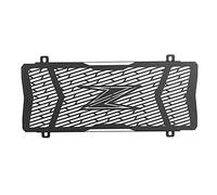 MotorMinds Protector de Parrilla de radiador para Motocicleta, Cubierta Protectora Negra de Acero Inoxidable, 41x16, 5cm, para Z650 Z 650 2017 2020