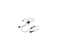 Motorola Auriculares Motorola con contorno nuca y microválvula PTT para DP1400 Mono auricular con correa para el cuello y PTT integrado en la línea