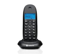 Telefono fijo inalambrico motorola c1001 cb+ negro