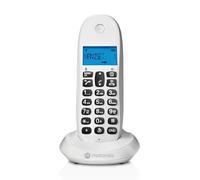 Motorola C1001CB+ Blanco / Teléfono inalámbrico