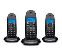 MOTOROLA C1003 CB+ Telefono DECT Negro Trio