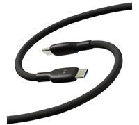 Motorola - Cable de Carga Rápida Original USB-C a USB-C 2m 5A 100W TurboPower - Silicona Ultra Resistente, Negro