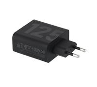 Motorola TurboPower 125 SJMC1252 Cargador de Red Eléctrica USB-C Carga Rápida 125W GaNFast Negro