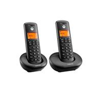 Motorola E202 Duo Teléfono DECT Negro