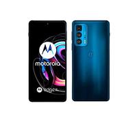 Motorola edge 20 pro (Pantalla 6.7" 144Hz HDR10+ OLED, Qualcomm Snapdragon 870, TurboPower™, cámara 108MP, Super Zoom 50x, batería 4500 mAH, Dual SIM, 12/256GB, Android 11), Azul [Versión ES/PT]