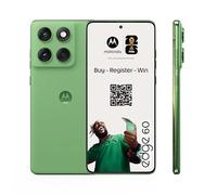 Motorola Edge 60 16GB (8GB+8GB RAM Boost)/512GB Shamrock, Pantalla Super HD de 6,67”con Cuatro Bordes curvos, Cámara Sony LYTIA™ 700C de 50MP, Moto ai, Durabilidad Militar, Batería 5200 mAh