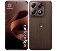 Motorola Edge 70 Pro 256GB Café achicoria pantalla OLED de 17,22 cm (6,78"), Android 16, triple cámara de 50 MP