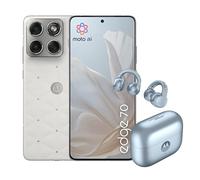 Motorola Edge 70 y Moto Buds Loop con Cristales Swarovski® (12/512 GB, cámara Doble 50 MP + cámara Flicker, Selfie 50 MP, Fino 5,99 mm, 4800 mAh, Pantalla 6,67" 120Hz, Android 16) Pantone