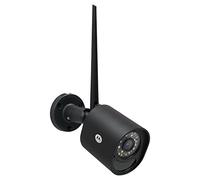 Motorola Focus 72 Outdoor | Cámara de vigilancia con Montaje en Pared | Zoom, función de visión Nocturna por Infrarrojos y un Detector de Movimiento, LAN, WiFi y Soporte de aplicación, Color Negro -