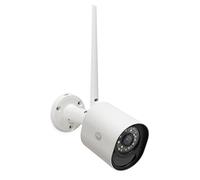 Motorola Focus 72 Outdoor Cámara de vigilancia Inalámbrico Exterior Wi-Fi con visión Nocturna Infrarrojo y Detector de Movimiento, Color Blanco