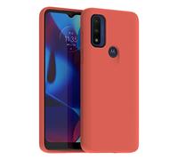 Motorola Funda protectora para Moto G Pure (2021), ajuste preciso, elegantes fundas para teléfono que absorben los golpes, coral vivo