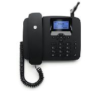 Motorola FW200L Teléfono DECT Identificador de llamadas Negro