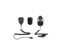 Motorola Kit micro altavoz, micrófono Bluetooth y cargador de vehículo Motorola Kit con Micro-altavoz remoto, micrófono Gateway Bluetooth y cargador vehicular.