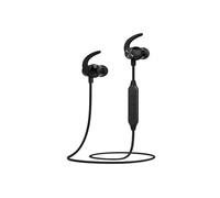 Motorola Lifestyle Verveloop 105 - Auriculares Deportivos inalámbricos con Bucle y Resistencia al Agua IPX5 y diseño magnético sin enredos, Color Negro