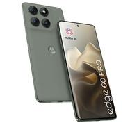 Motorola Moto Edge 60 Pro 5G Smartphone Renovado, Pantalla 6.7" Curva 120Hz, 8GB RAM 256GB, Triple Cámara 50MP, Android 15, Batería 6000mAh, Color Verde