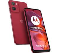 Motorola Moto G05 (4/256 GB, cámara 50 MP + sensor de parpadeo, pantalla 6.67 pulgadas HD+ 90 Hz, batería 5200 mAh, MediaTek Helio G81, Android 15), rojo ciruela