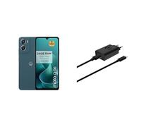 Motorola Moto G06 Tapiz Azul 8+256 + Moto Charging Adaptor, 120 Voltios