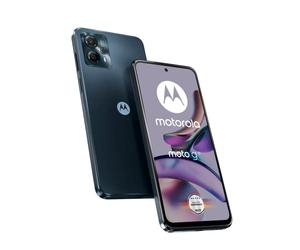 Motorola Moto G13 - Teléfonos Smartphone (pantalla HD + de 6,52'', cámara de 50 MP, 4/128 GB, 5000 mAh, Android 13), color carbón mate, incluye funda protectora