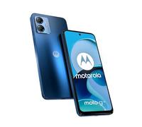 Motorola Moto G14 - Cámara Dual de 50 MP (Pantalla 6,5 Pulgadas FHD+, Unisoc T616, batería de 5000 mAh, 4/128 GB Ampliable, Dual SIM, Android 13, Incluye Cubierta), Color Azul Cielo