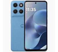 Motorola Moto G17 Dual SIM 128GB ROM + 4GB RAM (solo GSM, no CDMA), Smartphone 4G/LTE desbloqueado de fábrica (Pantone Alaskan Blue) - Versión internacional