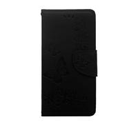 Motorola Moto G54 - Funda de piel sintética a prueba de golpes con tapa tipo cartera para teléfono con tapa tipo libro de mariposas, funda protectora magnética de TPU con ranuras para tarjetas de