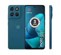 Motorola Moto G57 con garantía de 3 años (8/256 GB, Cámara 50 + 8 MP + Sensor de parpadeo, Pantalla de 6.72 pulgadas 120 Hz, 5100 mAh, Snapdragon 6s Gen 4, Android 16), Pantone Corsair