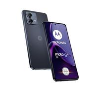 Motorola Moto g84 5G (pantalla 6,5" FHD+, cámara dual de 50 MP, 12/256 GB, 5000 mAh, Android 13), azul medianoche, incluye funda protectora y adaptador para coche