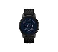 Motorola Moto Watch 100 - Reloj Inteligente de 42 mm, hasta 14 días de batería, frecuencia Cardiaca 24/7, Resistencia al Agua de 5 ATM, Compatible con iOS y Android - Negro Fantasma