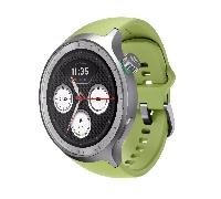 Motorola Moto Watch Bluetooth GPS 47mm OLED Plata Verde Resistencia Agua IP68+1ATM SpO2 Pulsómetro