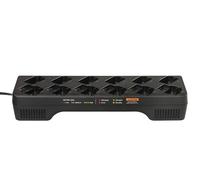 Motorola Motorola Cargador con 12 bases para serie Motorola CLR446 Cargador para 12 bases simultaneas para Walkie talkies serie Motorola CLR446