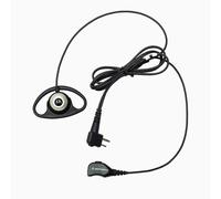 Motorola MOTOROLA Contorno de orejas con micrófono de corbata para DP1400 Contorno de orejas con micro-corbata para walkie talkie