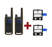 Motorola Motorola Talkabout T82 Extreme x 2 + Baterías de repuesto x 2