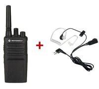 Motorola XT420 two-way radios 16 canales 446.00625 - 446.19375 MHz Negro